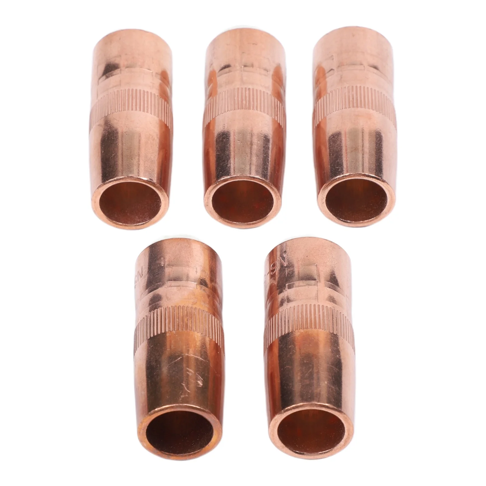 5-PK Welding Nozzle Replace For Bernard Style NS-5818C Nozzle For Bernard DS-1 Gas Diffuser For Bernard T- Series Contact Tips