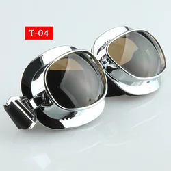 POSSBAY Safety Windproof Motorcycle Glasses Retro Motocross Goggles Eye Protection Cycling Outdoor Dirt Bike Riding Sunglasses