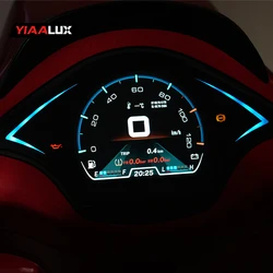 YIAALUX Motorcycle Digital Dashboard Bluetooth Panel GPS Navigation Speedometer For VESPA Sprint primevera 50cc 125cc 150cc