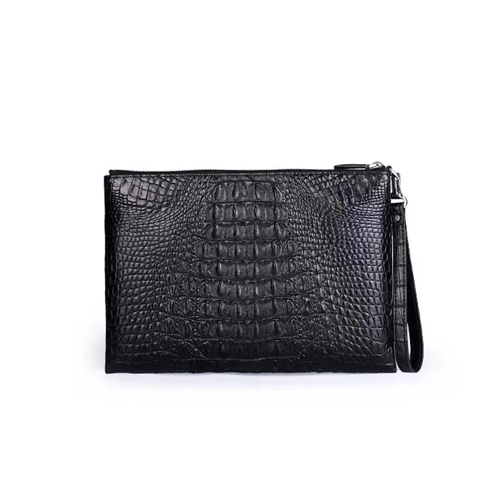 

male clutch bag crocodile bag zipper leisure Envelope Wallet men