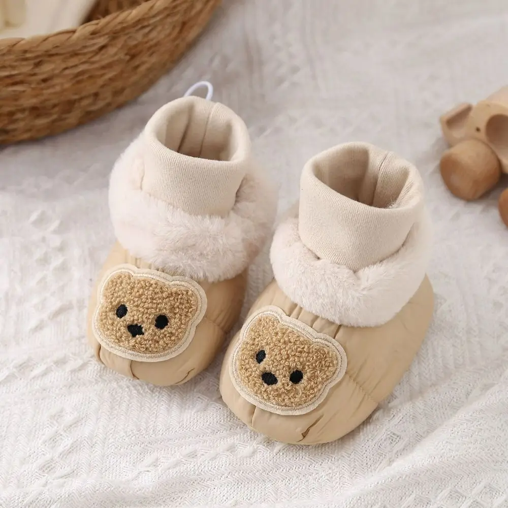 

Cute Soft Rubber Sole Walker Shoes Non-Slip Breathable Infant Shoes Cartoon Design Wear-resistant Booties Walking Practic