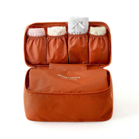 Women Travel Waterproof Bra Underwear Organizer Bag Cosmetic Daily Toiletries Storage Bag Women's High Quality Makeup Wash Bag