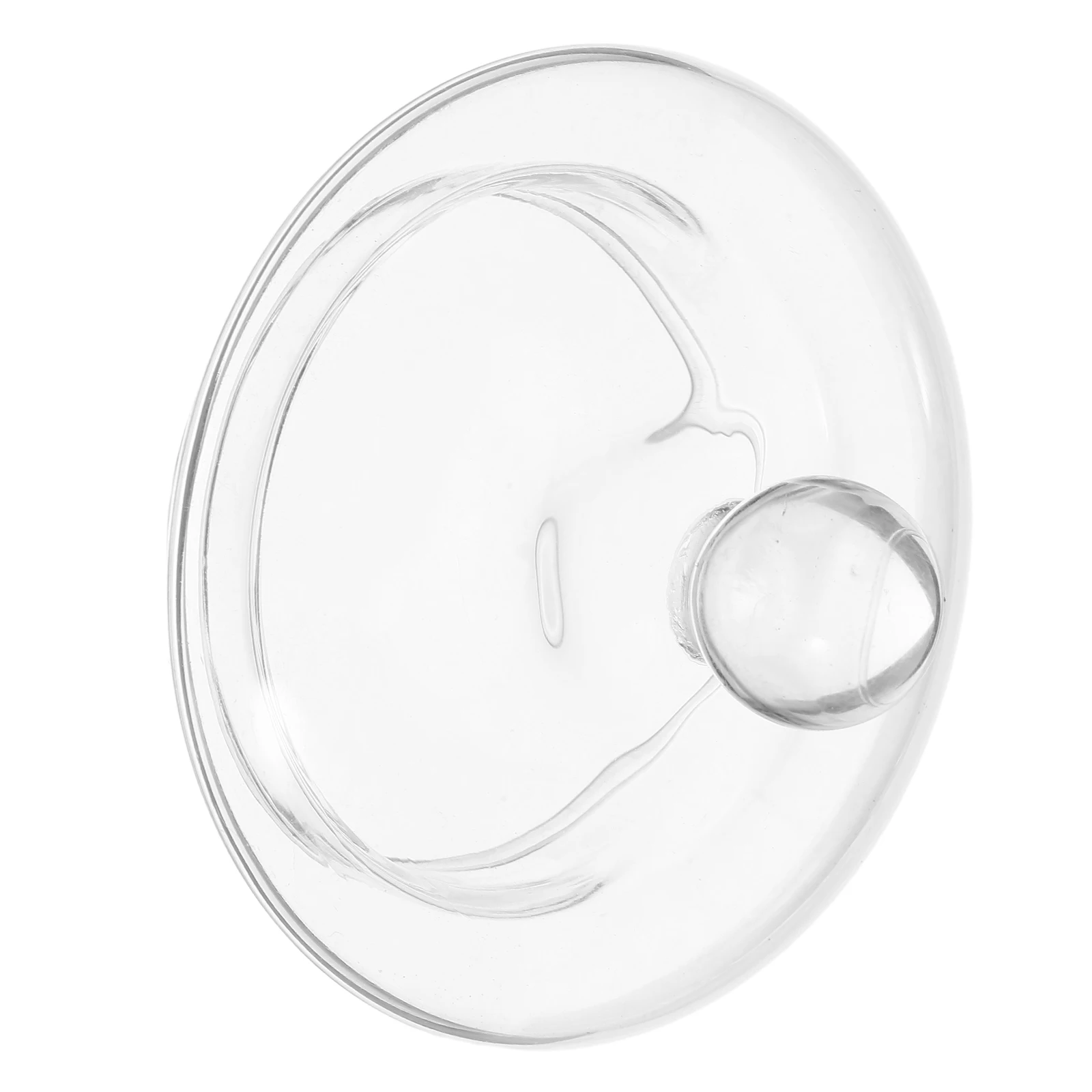 

Heat Resistant Glass Teapot Lid Clear Replacement Cover for Tea Kettle No Installation Needed Smooth Finish Tea Pot Accessory