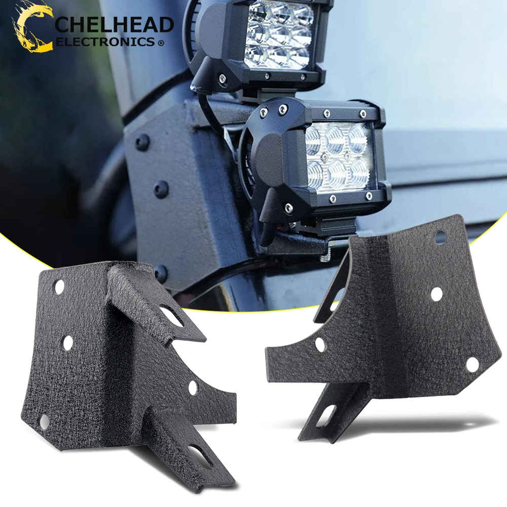 Kapsuły robocze z filarem pasek świetlny uchwytu na uchwyt mocujący dla Jeep Wrangler TJ 1997 1998 1999 2000 2001 2002 2003 2004 2005 2006