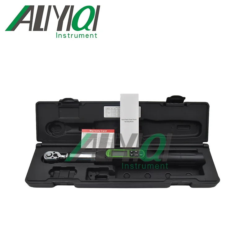 

ALIYIQI 3/8 Компактный цифровой динамометрический ключ с большим дисплеем для плотных помещений, домашний ремонт, профессиональные мастерские, управление крутящим моментом