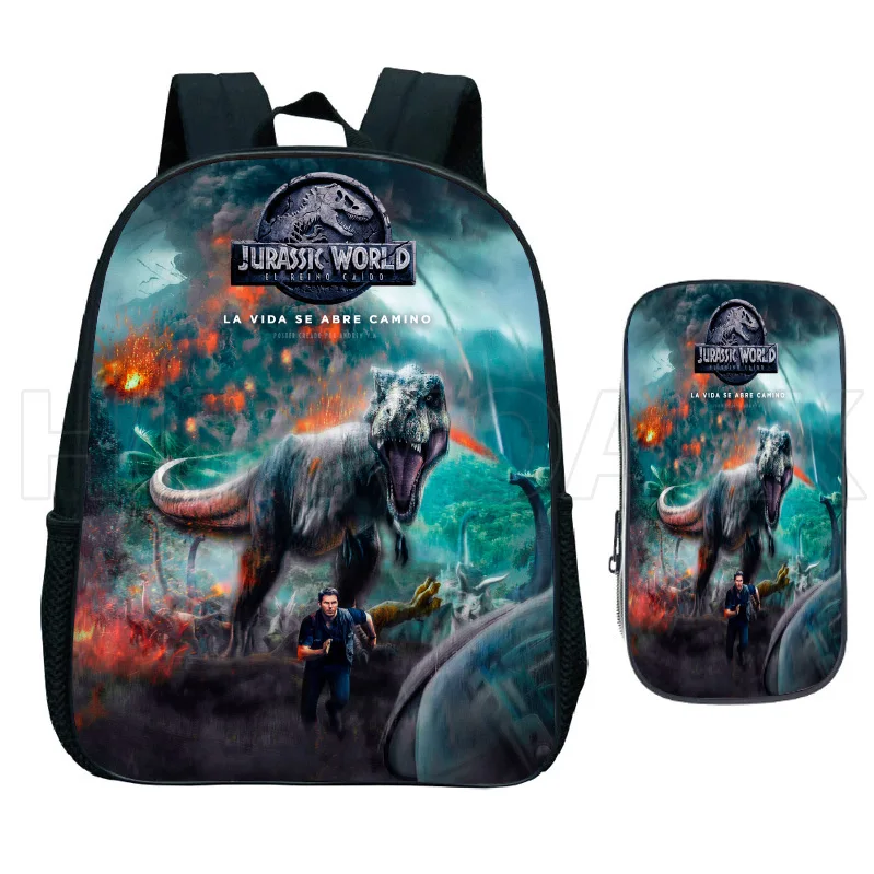 12 Inch Jurassic World School Bags for Kindergarten Children kids School Backpack for Girls Boys Children\'s Backpacks Mochilas