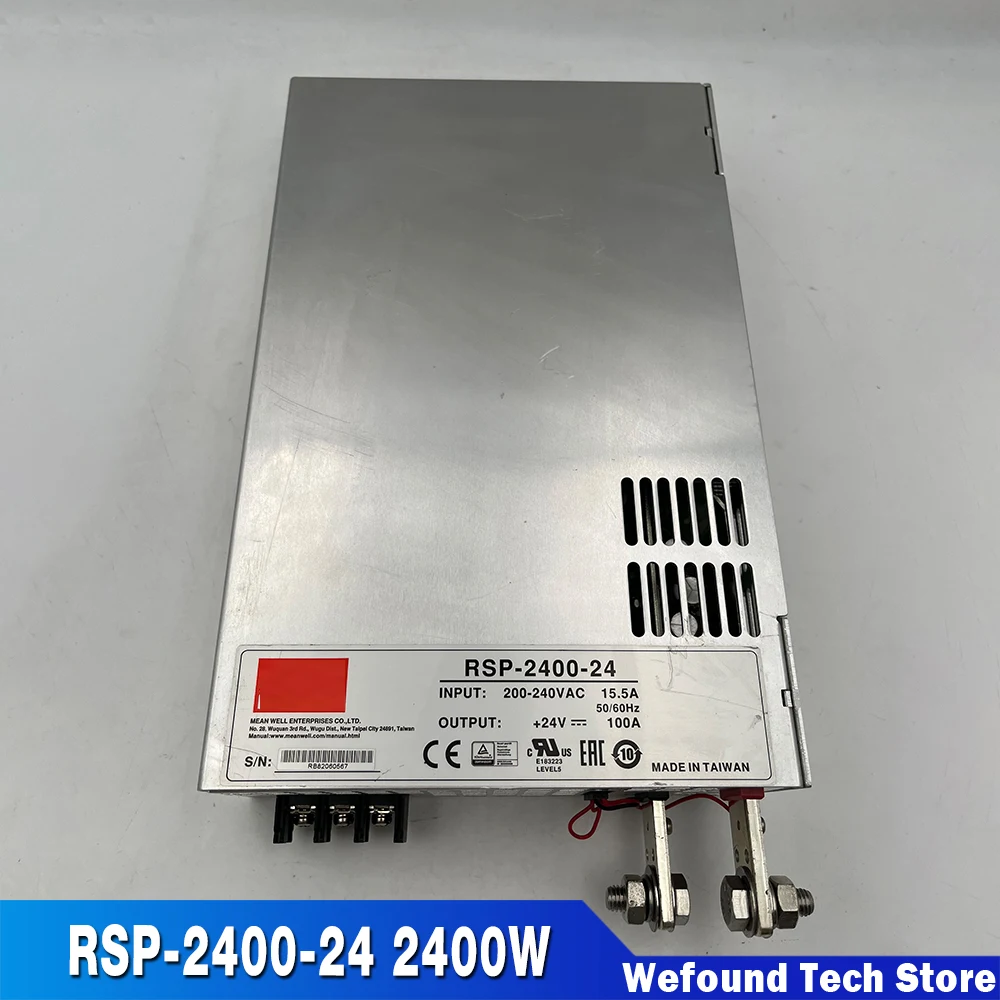 For MW Switching Power Supply RSP-2400-24 24V 100A 2400W