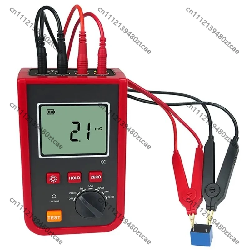 ETCR3620 Portable Milliohmmeter, 4-Wire Low Resistance Tester, AC/DC 2 ChannelDetector1.2A20kΩHighPrecision Measuring Instrument