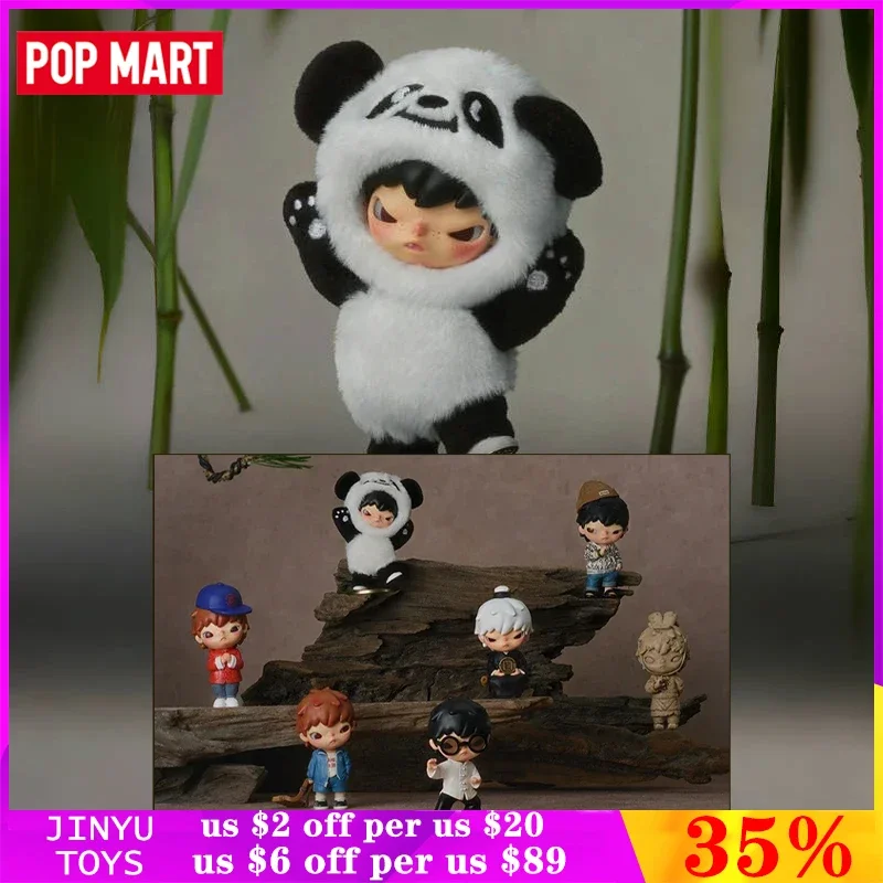 

POP MART Hirono X CLOT Series Blind Box Cute Anime Action Figure Cartoon Designer Doll Collectible Trendy Toys Surprises Gifts