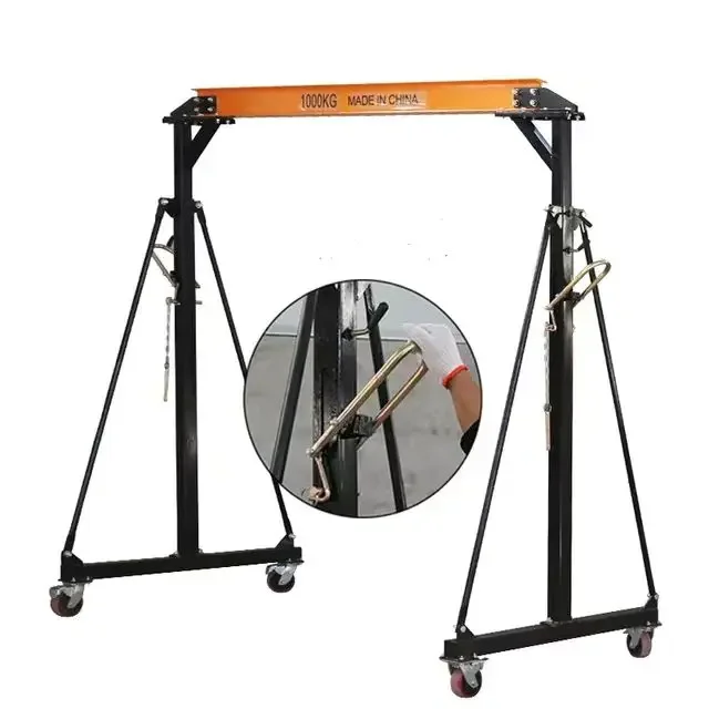 High Load Professional Manufacturer Mini Light  Gantry Crane For Building