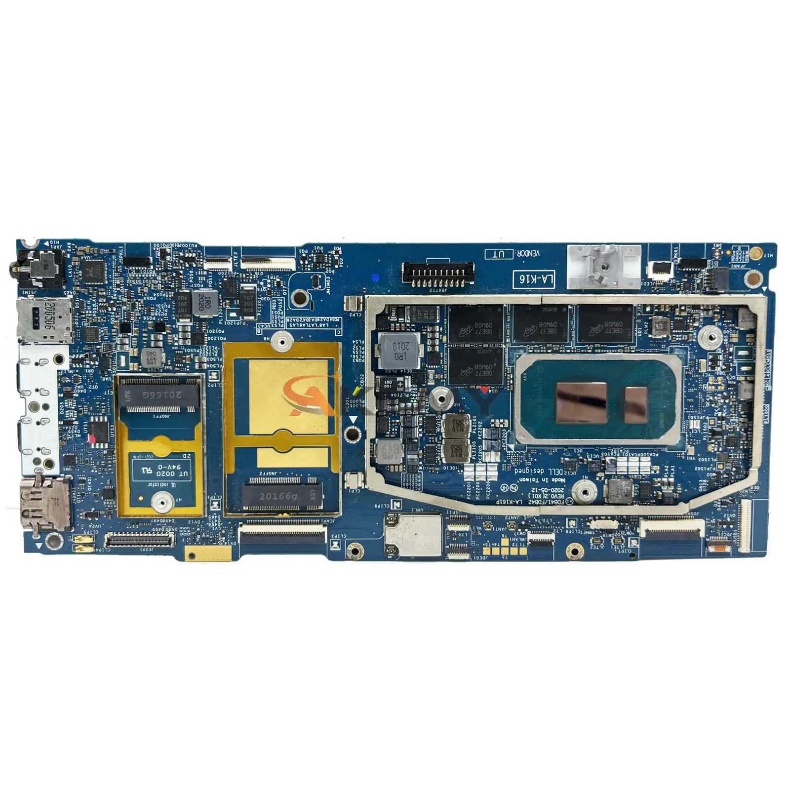 AKEMY For DELL 9420 Laptop Motherboard FDB41/FDB42 LA-K161P With SRK1F I7-1185G7 CPU Mainboard CN-0CP3KM 0CP3KM CP3KM