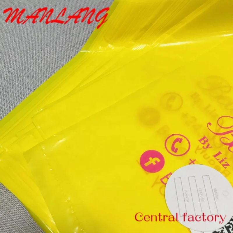 Custom  Customized printed logo thickening portable store gift shopping packaging plastic bags for clothing