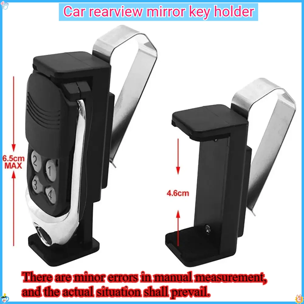 Simple and Convenient Anti-Static Car Remote Control Transmitter Clip Sun Visor Mount Bracket Fastener