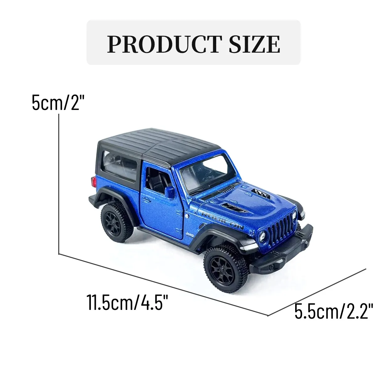 1:36 Jeep Wrangler Rubicon JLTV Metal Diecast Car Model Repilca Scale Miniature Collection Hobby Kid Toy for Boy Xmas Gi