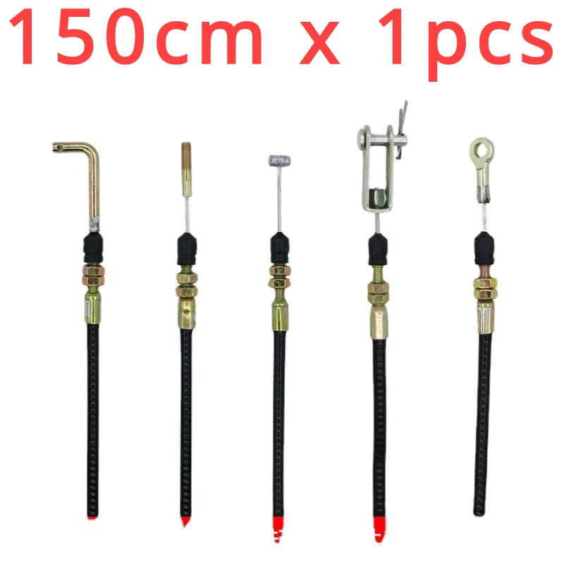 150cm x 1pcs for Shifeng Aoxiang Agricultural Vehicle,Agricultural Diesel Tricycle,Throttle Cable,Loader Shovel Throttle Cable,