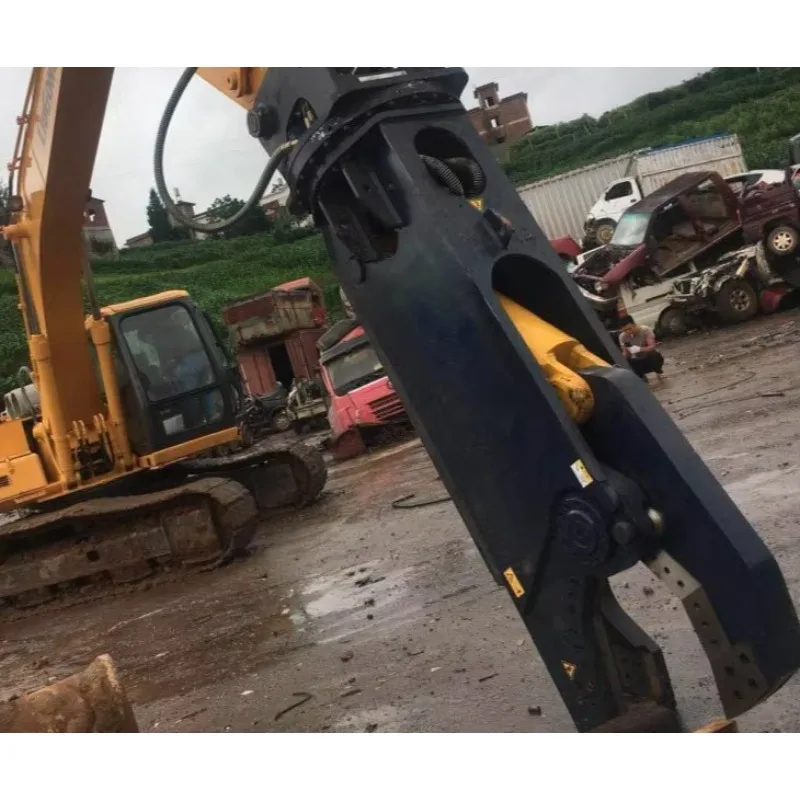 Hydraulic Alligator Shear Excavator Attachment for Construction Use Car Dismantling Rebar Cutting for 6-80 Ton