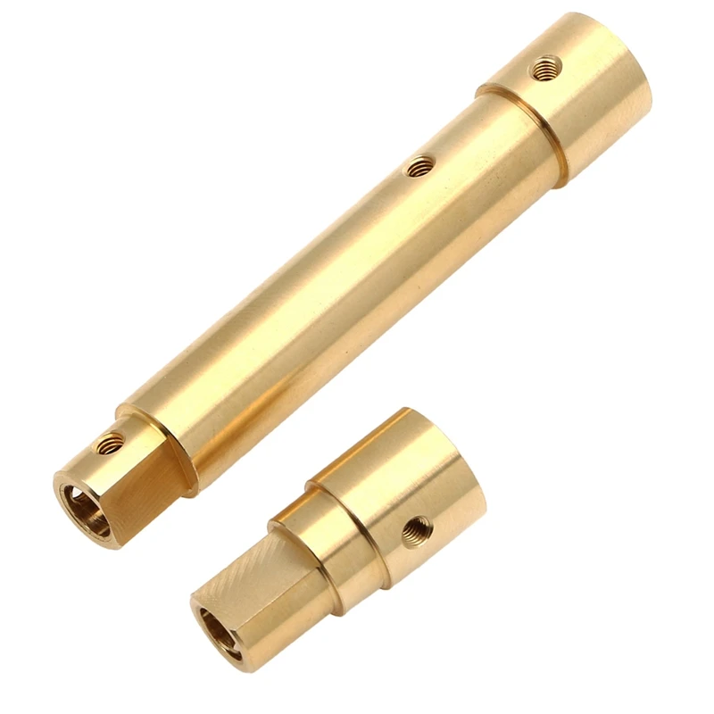 Brass Front Axle Tube Brass Front Axle Tube Metal For Axial SCX10 PRO 1/10 RC Crawler Car Upgrade Parts Accessories