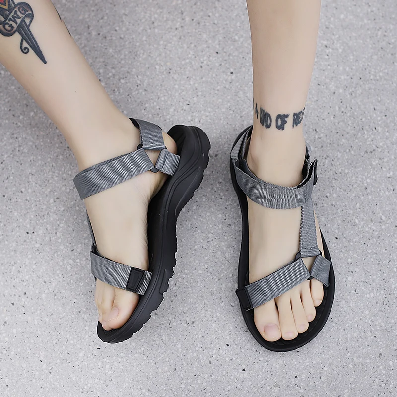 Herren Sandalen Neue Sommer Oberbekleidung Sandalen Strandschuhe – Detail 15