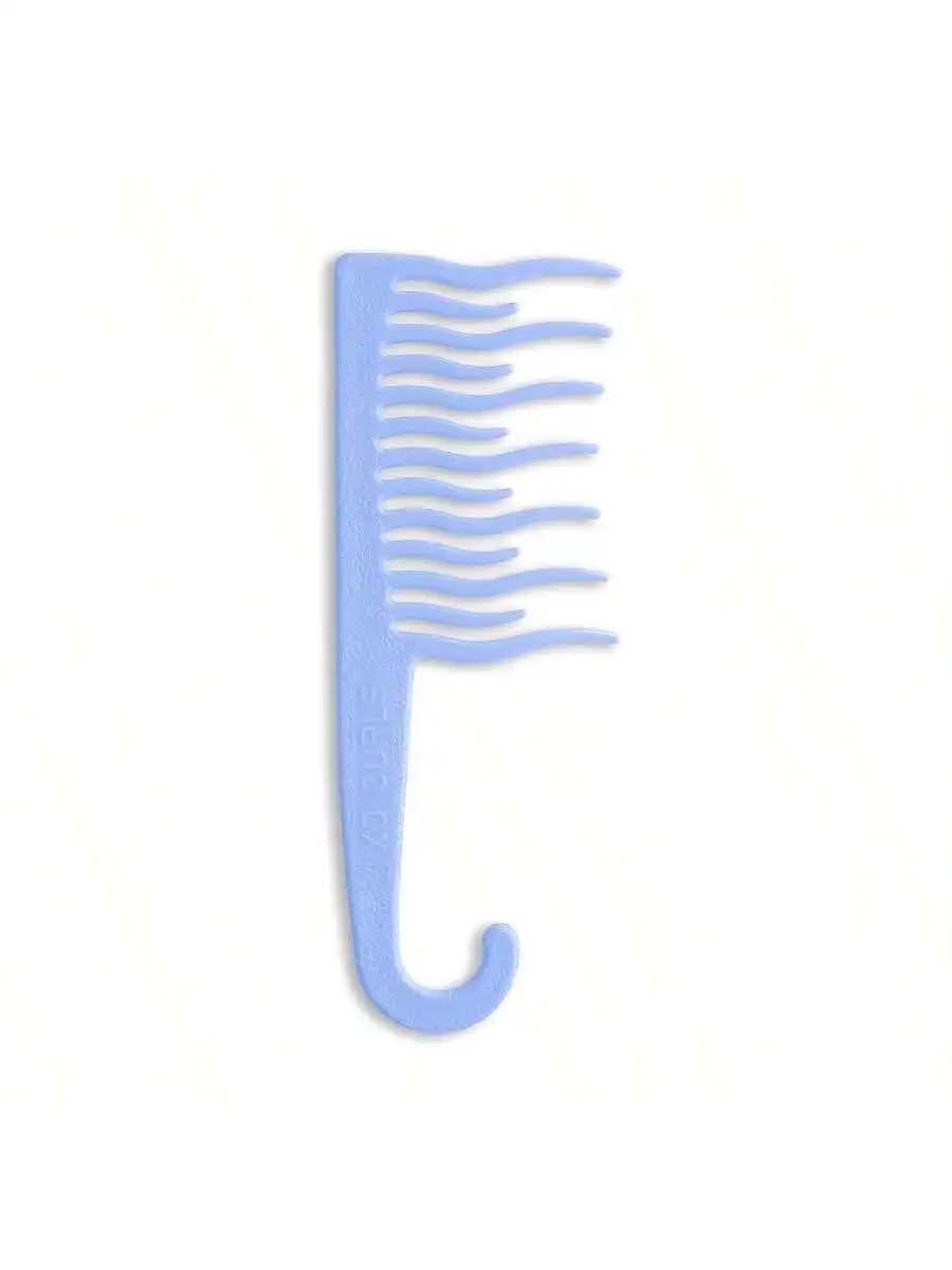 

Wide Tooth Detangling Comb With Hook For Wet Or Dry Hair Curly Wavy Hair Gentle Knot Removal