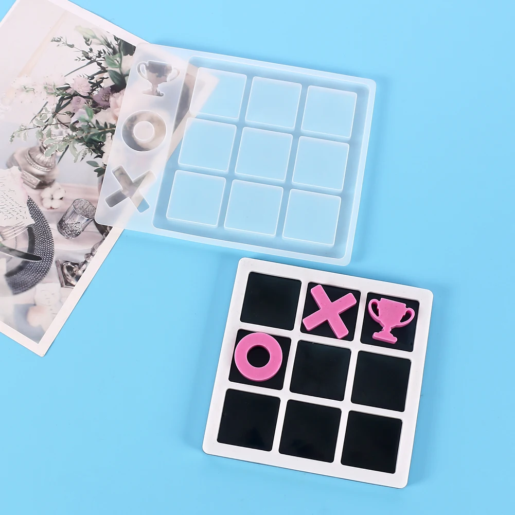 Tic tac toe molde de resina de - Party Games Kid Friendly avaliação e preço