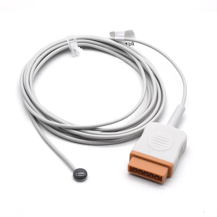 GE Healthcare  Marquette Compatible Reusable Temperature  Probe