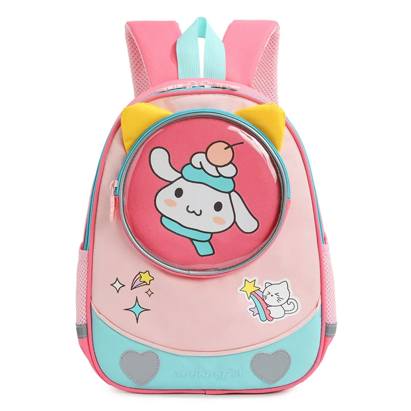 Student Backpacks Girls 2023 New Cartoon Cute Kindergarten Schoolbags 5-9 Year Old Children's Bag Boys Spine Protection Backpack