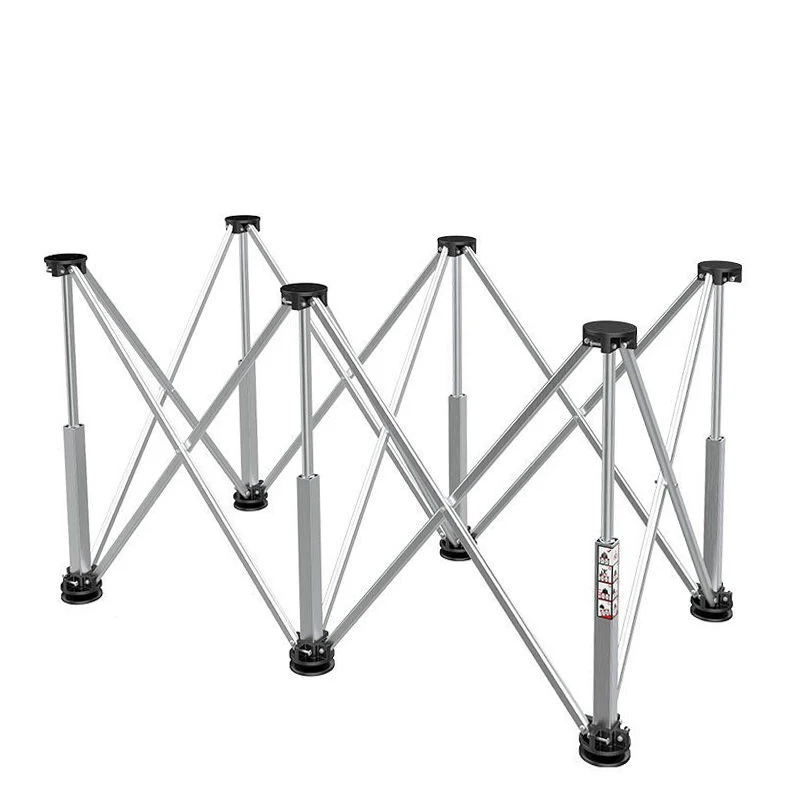 منضدة عمل الساق العنكبوتية متعددة الوظائف منصة تشغيل قابلة للطي تلسكوبية حامل ثلاثي القوائم يدعم 4/6/8/9/10/12/15 أرجل #6
