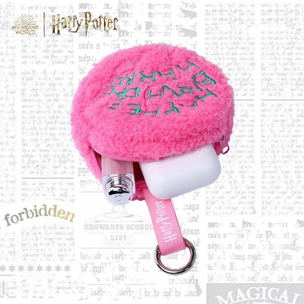 

Кавайный плюшевый кошелек Гарри Поттера, студенческий рюкзак, украшение, игрушки, женские дорожные помады, сумка для хранения наушников, подарки для девочек