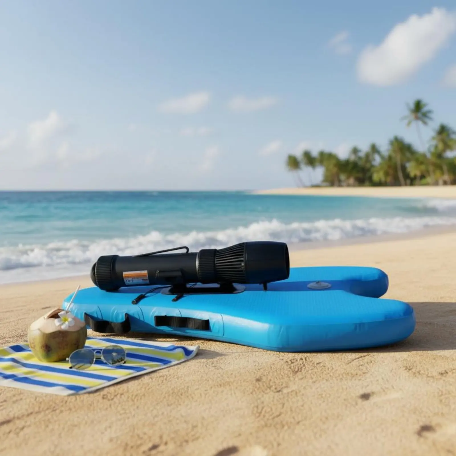 

Propulsion Buoyant Board Inflatable Design Underwater Propeller Board Electric Aquatic Board Positive Buoyancy for Adults, Lake