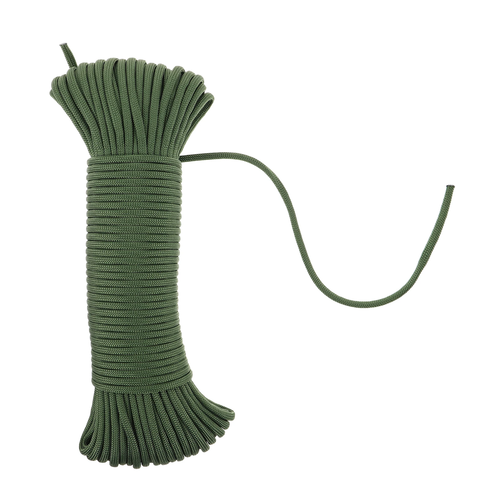 

31m Outdoor Auxiliary Rope Braided High Strength Utility Camping Cord Tent Windproof Parachute Rope Survival Guide Line