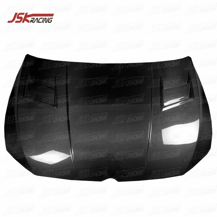 JSK-1 STYLE CARBON FIBER HOOD for 2021 VW GOLF 8 MK8 GTI