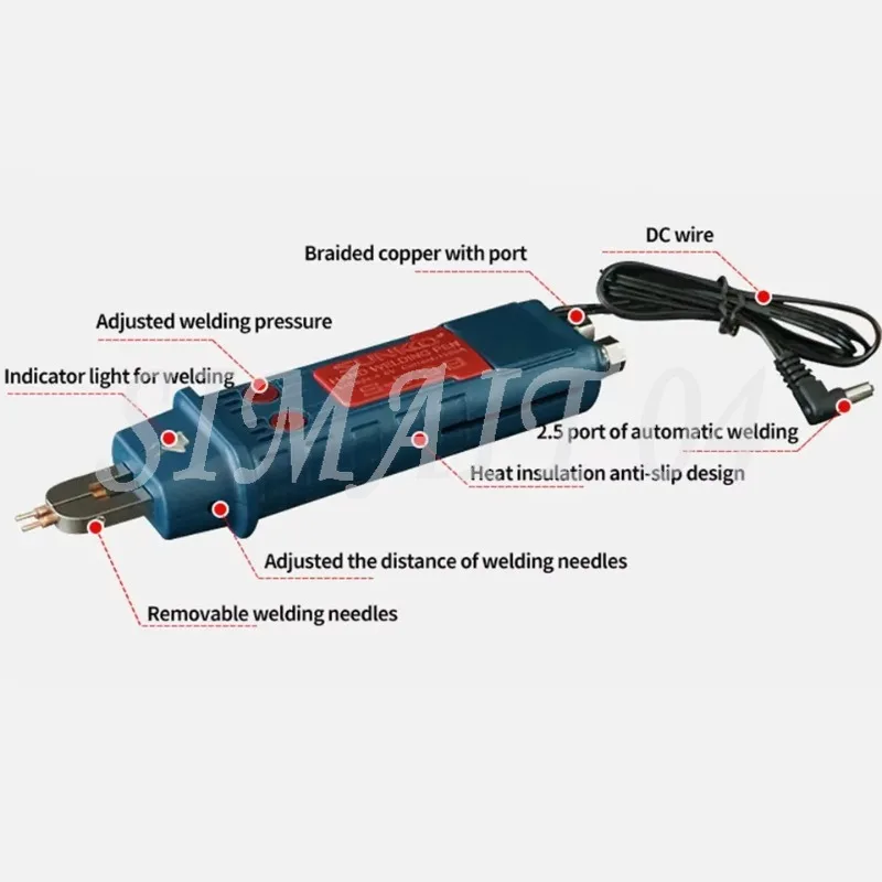 S-73b Integrated Handheld Spot Welding Pen – Automatic Trigger for Lithium-ion Battery Welding