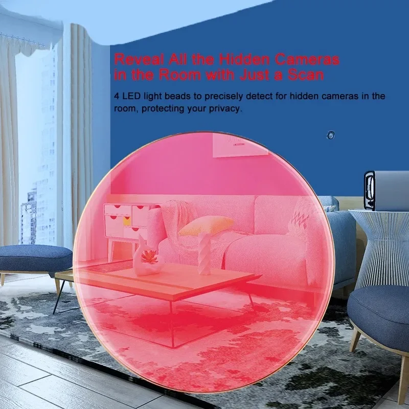 Hot Sell Anti-Peeping Camera Detector Infrared Camera Detector for Security Protection Mini Camera Lens Detect Gadget