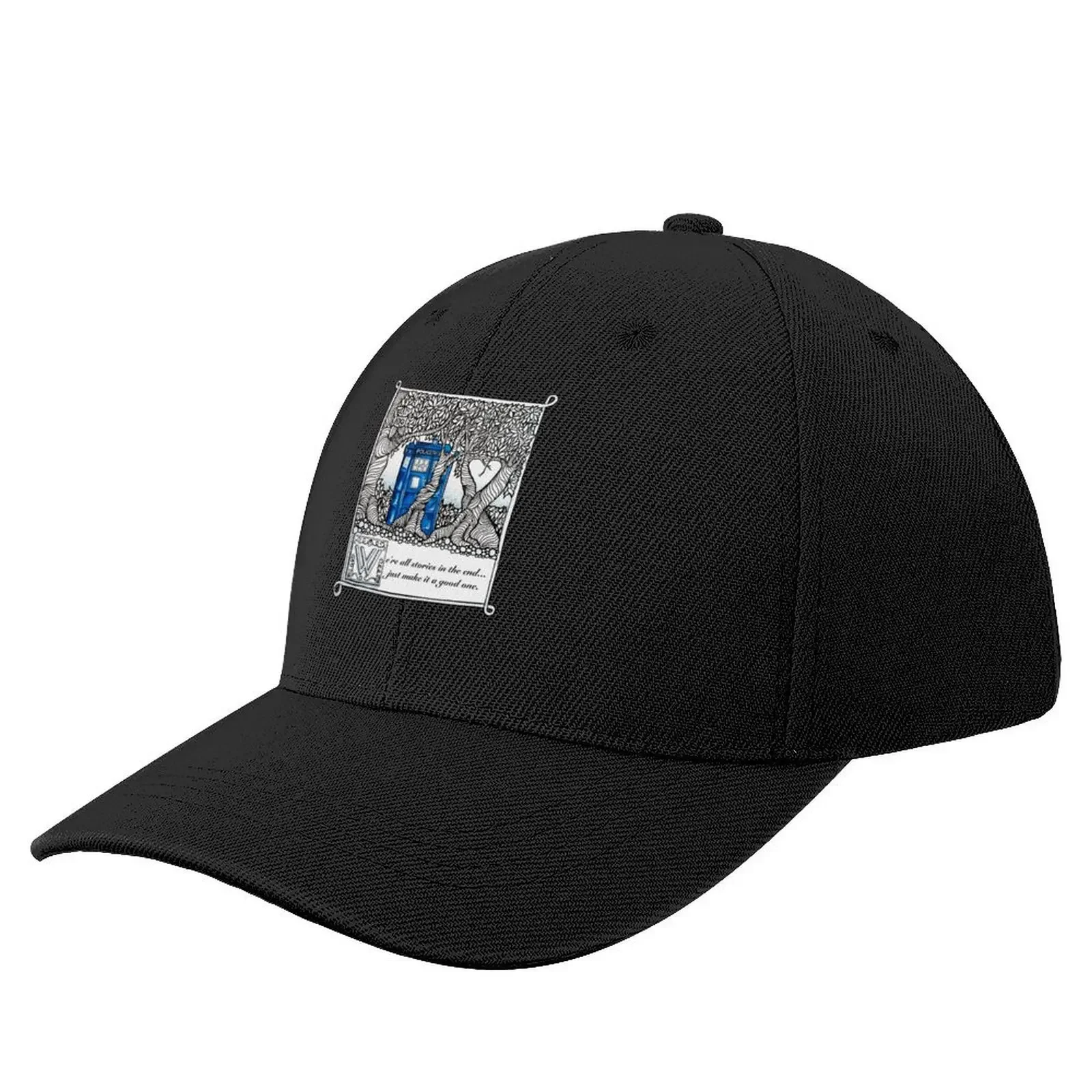 

We're all stories in the end... Baseball Cap Hat Man For The Sun Rave hiking hat Ladies Men's
