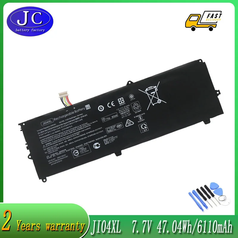 

JC New Original 47.04Wh JI04XL J104XL Laptop Battery For HP Elite X2 1012 G1 G2 901247-855 901307-541 HSN-I07C HSTNN-UB7E