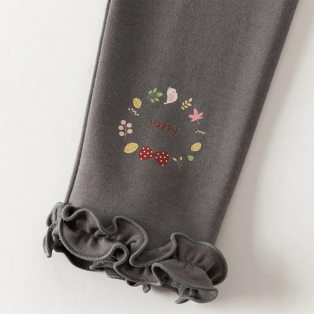 Dave Bella Leggings pour enfants pantalons automne printemps filles pantalons élastiques enfants 7-13 ans Leggings pantalons décontracté en plein air DK3252386