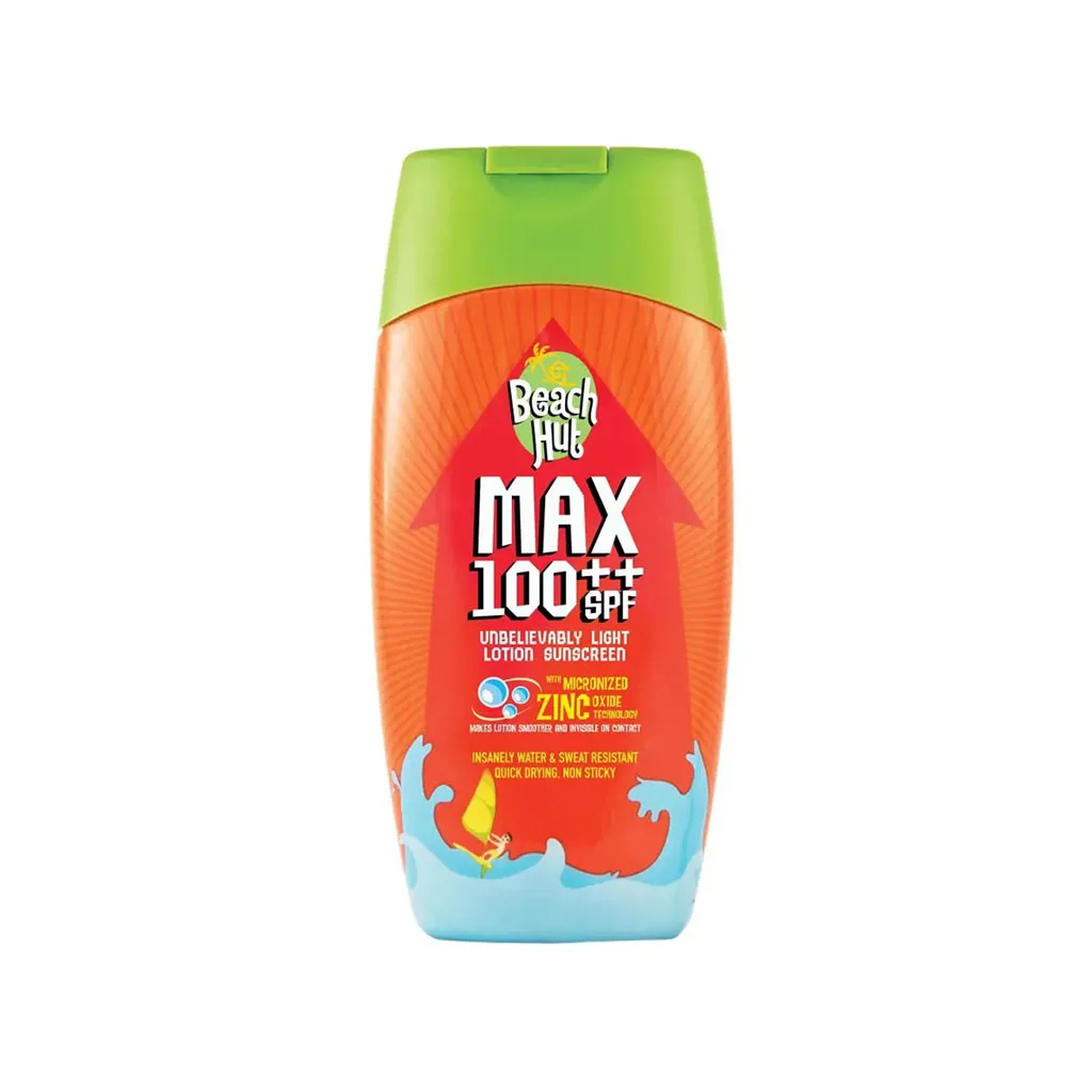 Philippines BeachHut Max Sunscreen SPF100++Moisturizing Outdoor 100ml Bottle