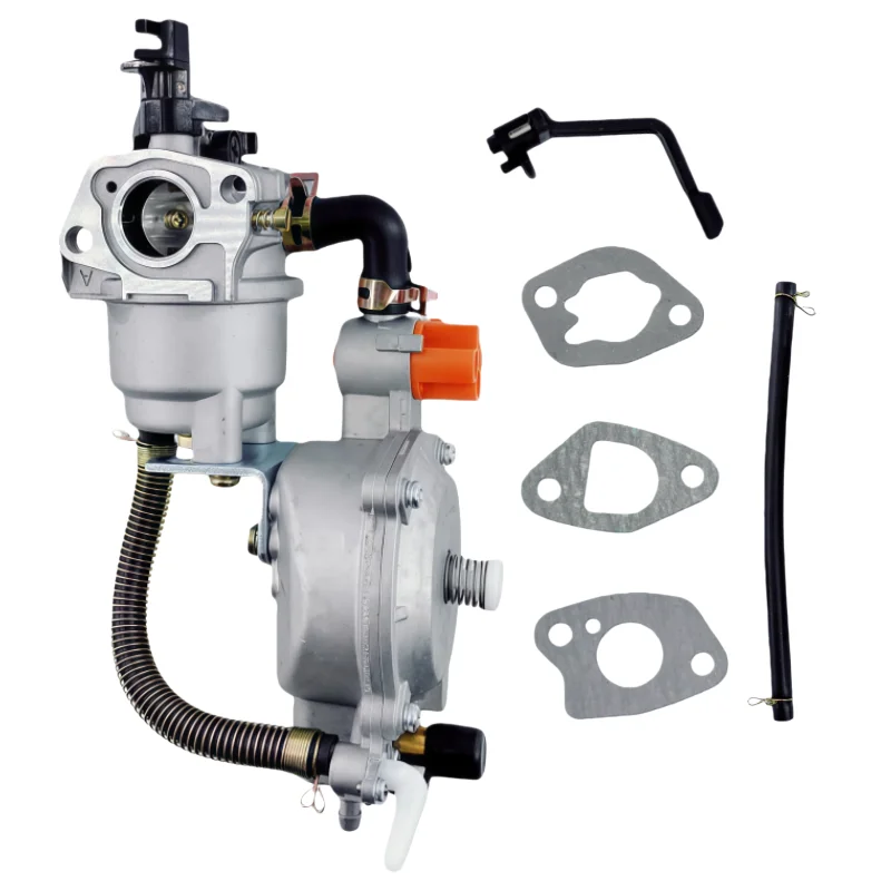 

Dual Fuel Carburetor LPG NG Conversion Kit for Generator 2KW 2.8KW GX160 168F GX200 170F Carburetor 212 4000