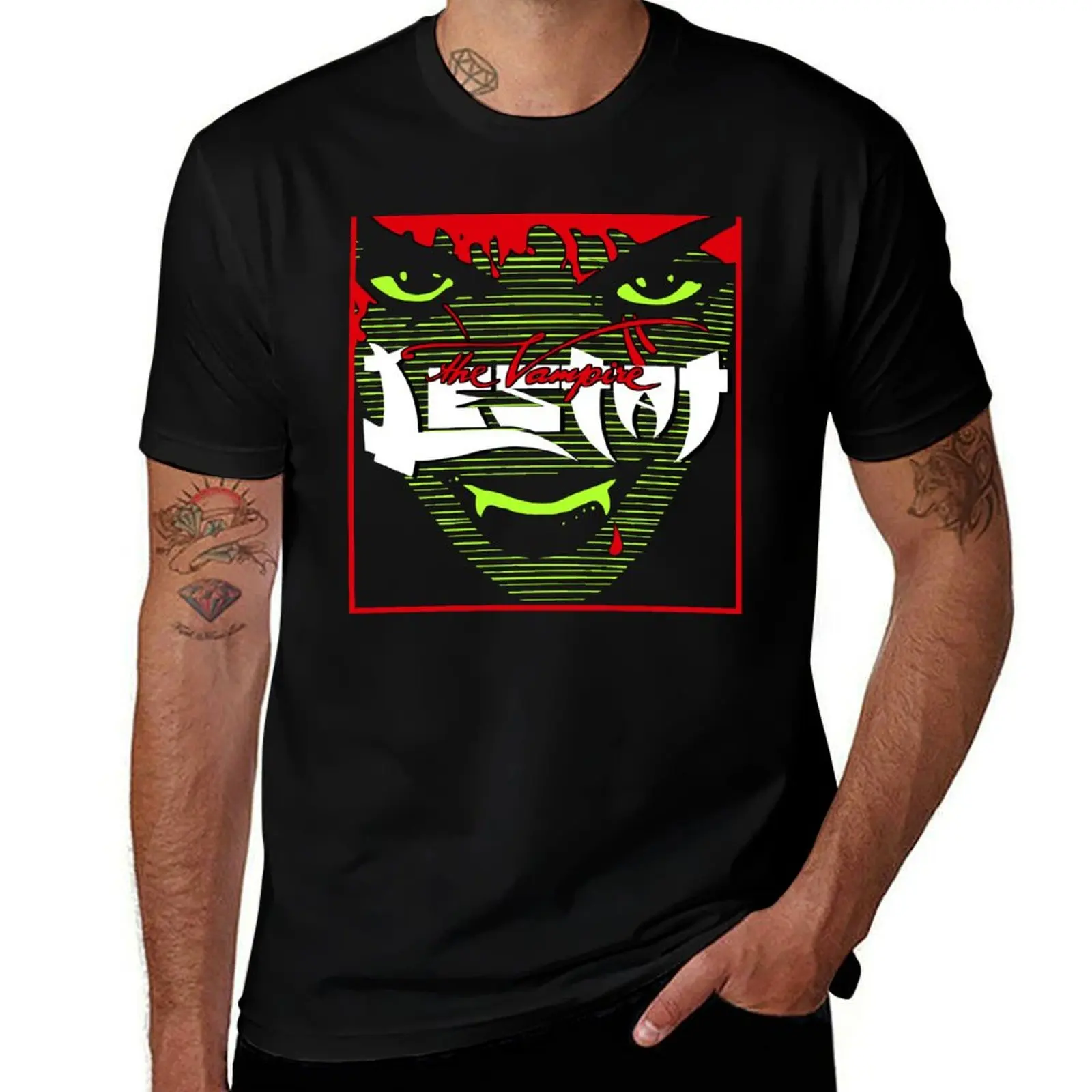 

Lestat Band Merch T-Shirt t shirts cotton 100% graphic t shirts for man