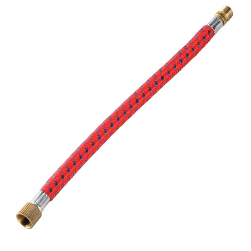 Universal Bicycle Pump Hose Flexible Tire Valve Tube Extension Replacement Pump Parts 160mm Long