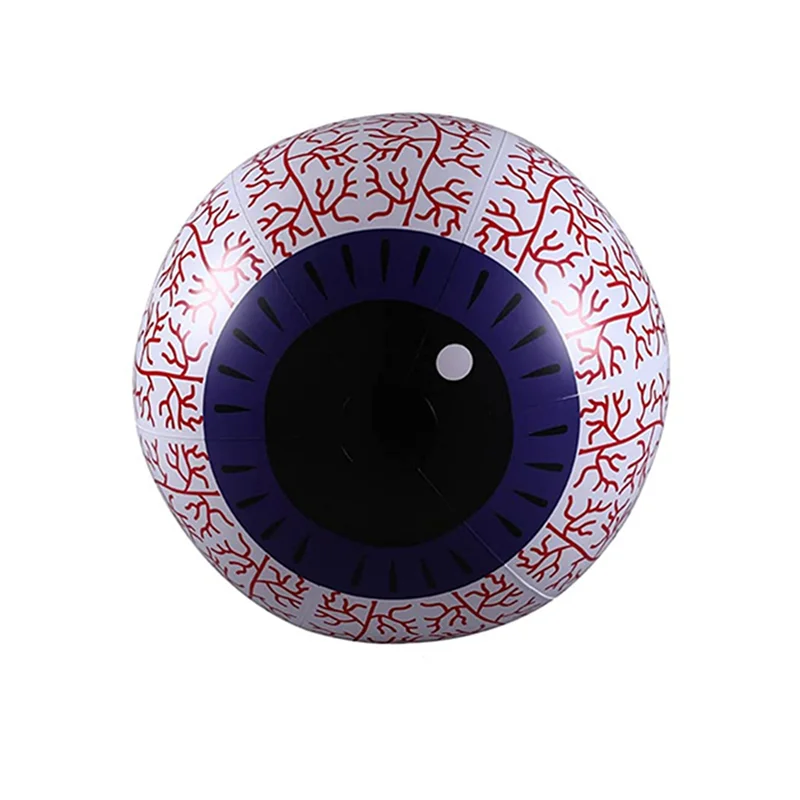 Inflatables Eyeball Halloween Decoration,16 Static Color 4 Dynamic Modes LED Lights for Holiday Party Yard Garden Lawn