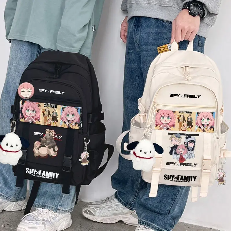 Spy X Family Boys Girls, Aniya Large Capacity Versatile Backpack For Primary And Secondary School Students, Niche Double Ani