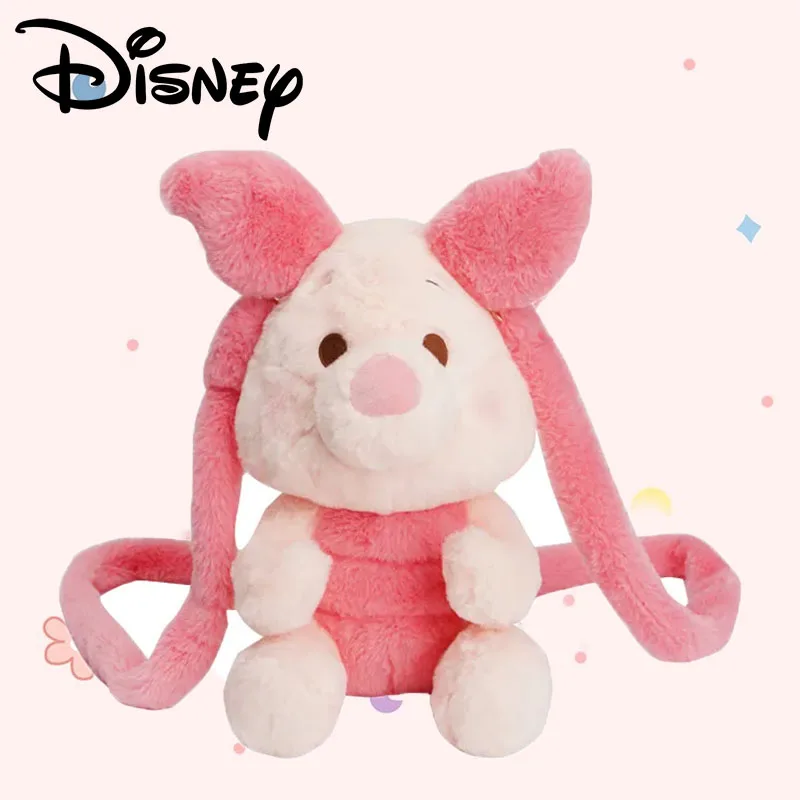 Alta qualità nuovo arrivo 100% genuino Disney carino maialino rosa peluche bambini farcito zaino bambini compleanno regalo di natale