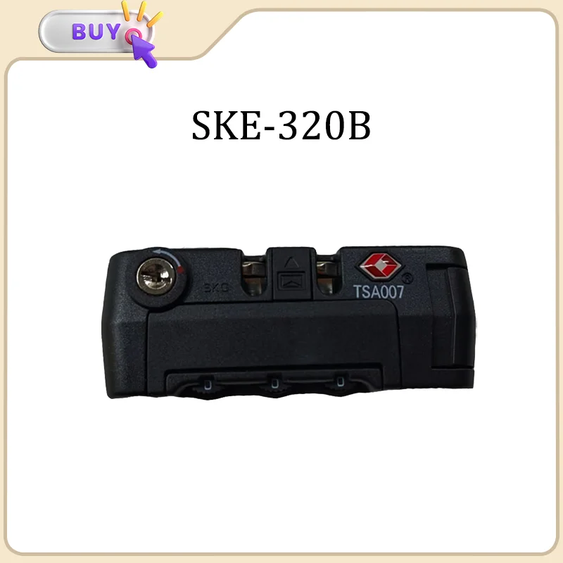 

Suitable For SKG Suitcase Combination Lock SKE-320B Black Lock TSA007 Trolley Case Accessories Replace SKY-GOOD Suitcase Lock