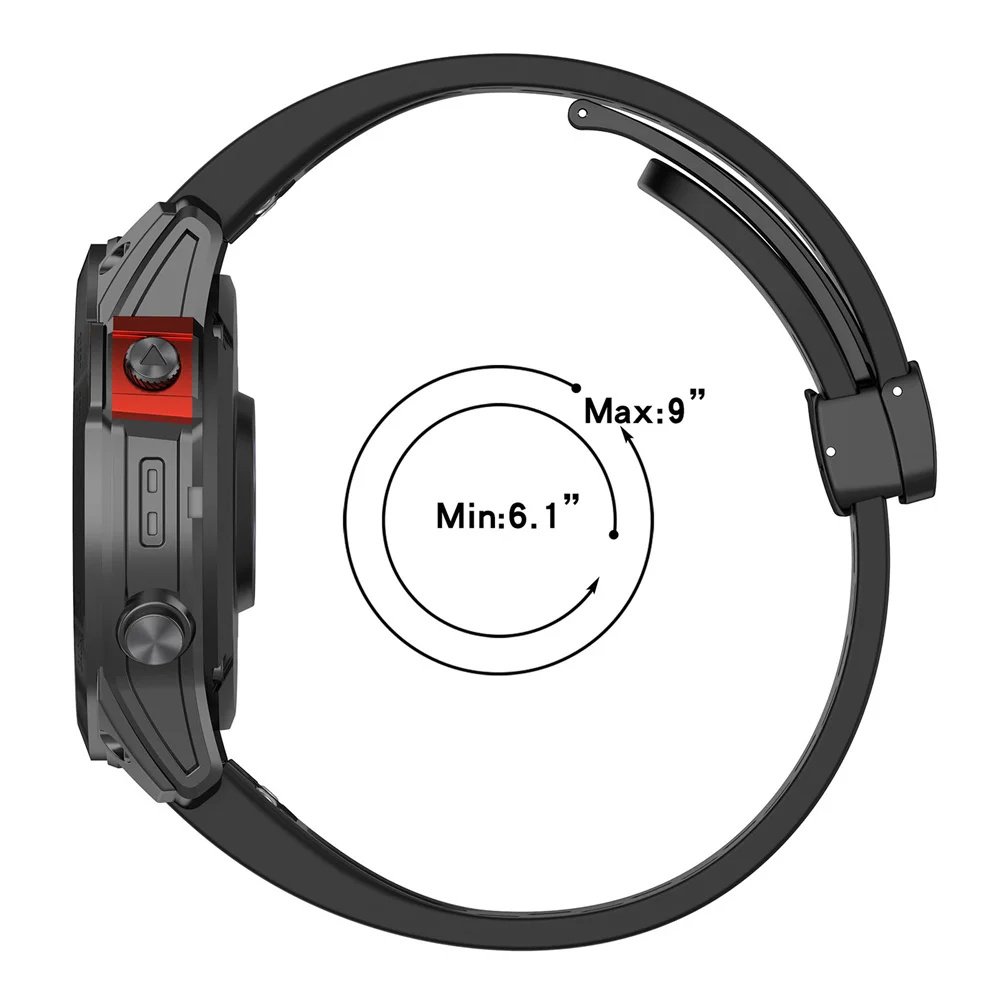 Applicable To Garmin For For Garmin Fenix 7pro Silicone Strap For Garmin Fenix 7pro For Garmin Fenix 7 Smart Watch Silicone