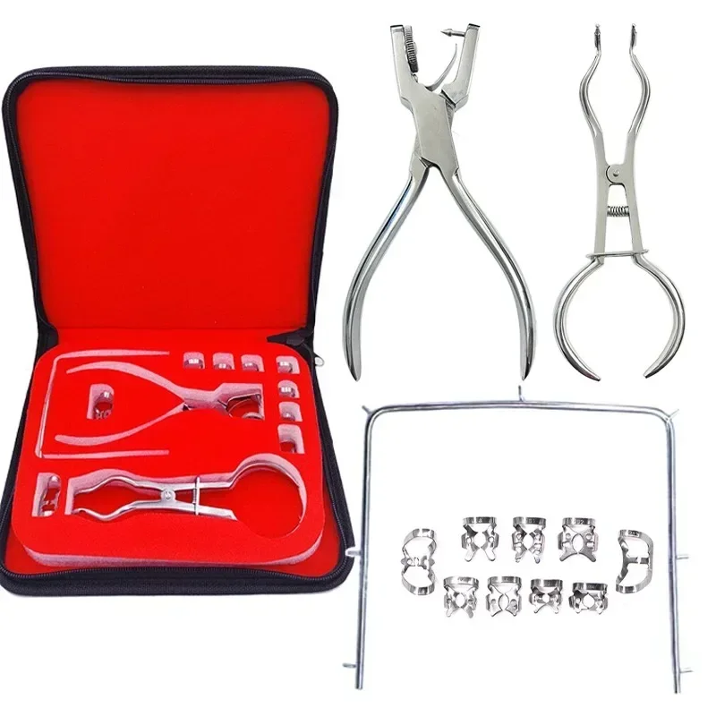 Best sale Dentals Orthodontics Kit Rubbers Dam Clip Kit  Clinic Surgicals Instruments Orals equipment