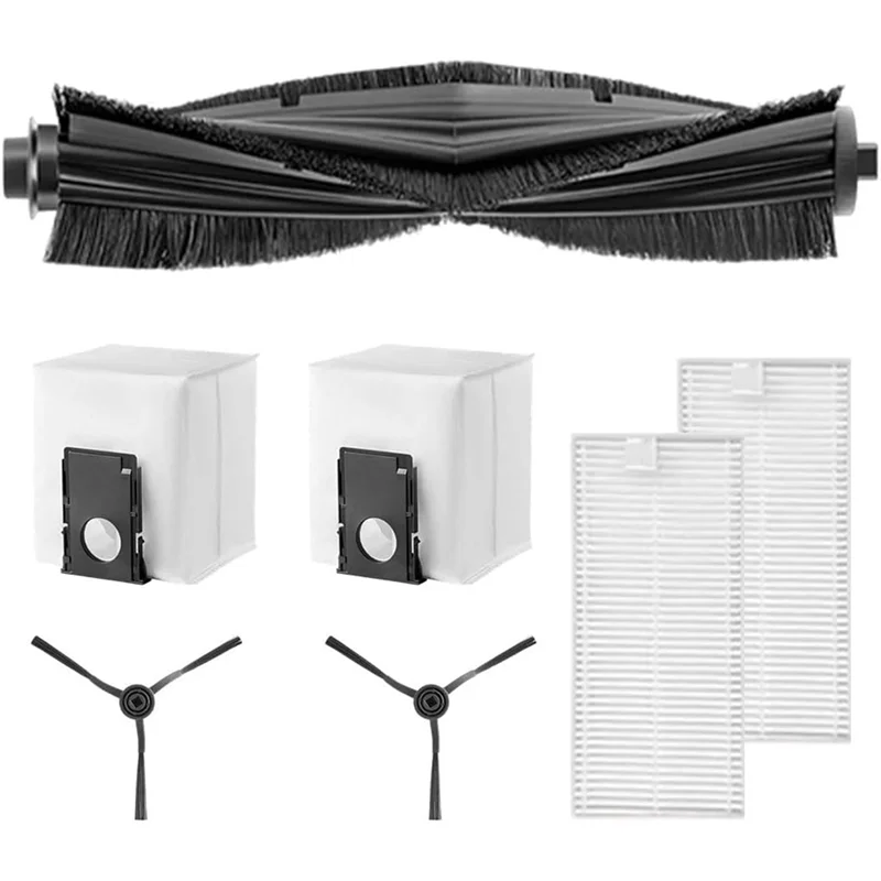 

ABMR-вакуумные запасные части для робота-пылесоса Eureka J20, основная боковая щетка, фильтры Hepa, мешки для пыли