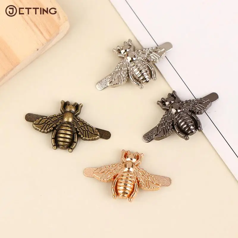 2pcs Metal Bee Shape Decoration Buckle Bag Clip Clasp Hardware For DIY Leather Craft Bag Handbag Shoe Accessories