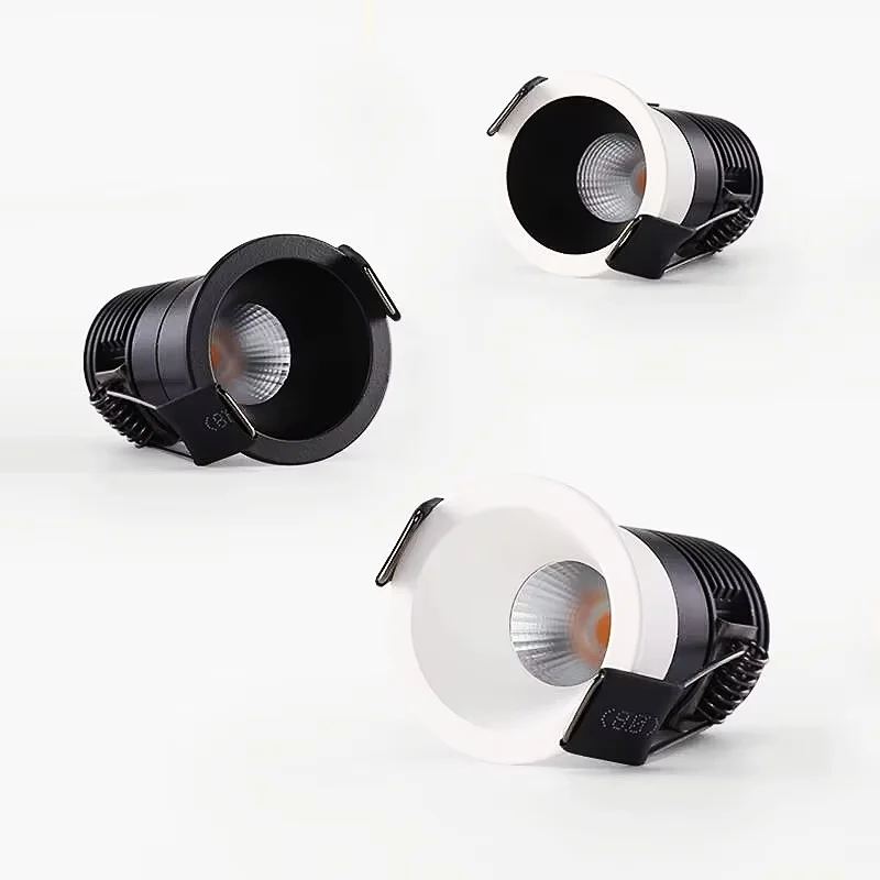 

Dimmable Recessed Anti Glare COB LED Downlights 5W 7W 9W 12W LED Ceiling Lamps LED Ceiling Spot Lights Indoor Lighting AC85-220V