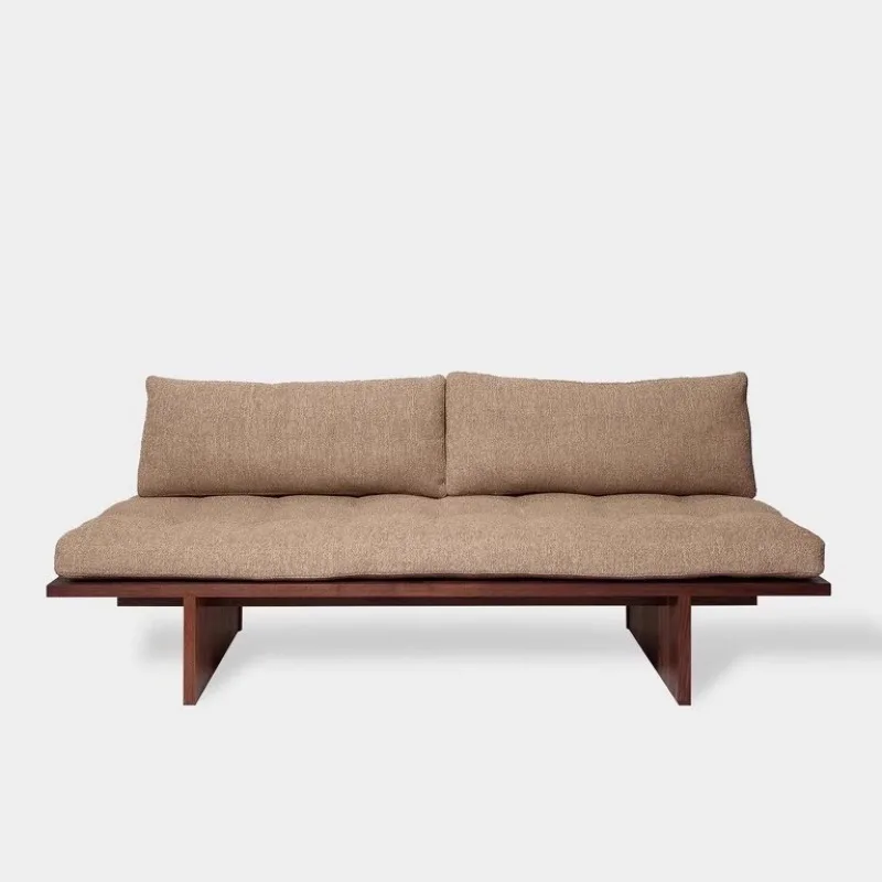 

Sofa wabi wind simple meeting leisure chair living room modern small apartment cafe bed and breakfast sofa chair